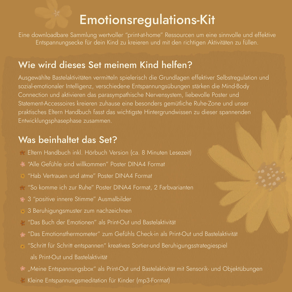 Emotionsregulations-Kit (Print-at-Home)